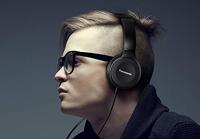 Panasonic RP-HF100ME On Ear koptelefoon Kabel Zwart Vouwbaar, Headset - thumbnail