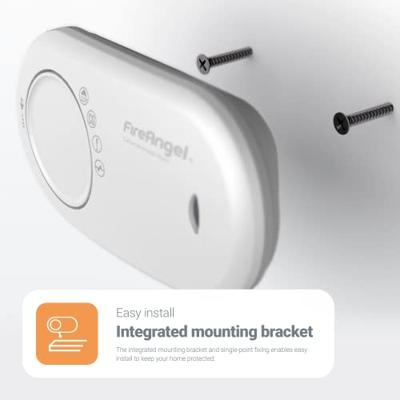 FireAngel FA3820-EUX10 Koolmonoxidemelder Incl. batterij (10 jaar) werkt op batterijen Detectie van Koolmonoxide - thumbnail
