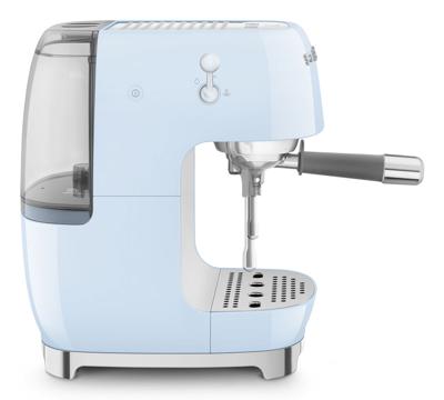 SMEG ECF03PBEU 50's Style Handmatige Espressomachine - Pastel Blauw