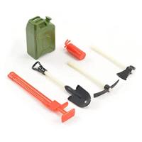 Fastrax Type-B Scale 6-Piece Painted Tool Set - thumbnail