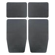 Carpoint automattenset Voyager universeel rubber zwart 4-delig Carpoint automattenset Voyager universeel rubber zwart 4-delig