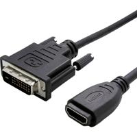 VALUE HDMI-DVI Adapter, HDMI Female / DVI-D Male - thumbnail