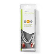 Nedis CCGB85221GY10 Cat6 S/ftp-netwerkkabel Rj45 (8p8c) Male - Rj45 (8p8c) Male 1,0 M Grijs - thumbnail