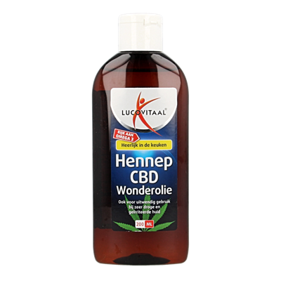 Lucovitaal Hennep CBD Huidwonder olie Lucovitaal Hennep CBD Huidwonder olie