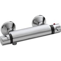 Saqu Ecoline douche thermostaatkraan 15cm chroom - thumbnail