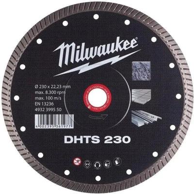 Milwaukee Diamantdoorslijpschijven DHTS DHTs 230 mm 1 st - 4932399550