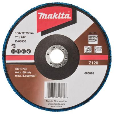Makita Accessoires Lamellenschuurschijf 180mm Z120 - D-63856-10 D-63856-10