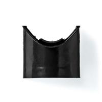 Kabelmanagement | Buis | In de hoek | PVC | Zwart - thumbnail