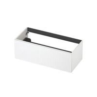 INK - Onderkast 1L Gelakt Gefreesd Tbv Greep - 1000x450x350 Mm - Mat Wit - thumbnail