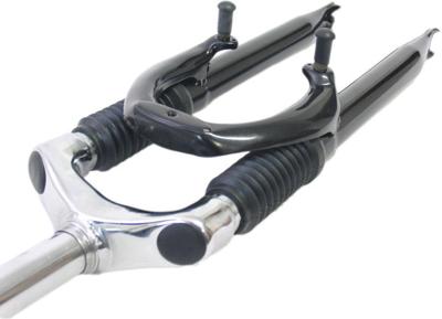 VWP voorvork verend 24 inch ATB 1 inch zwart