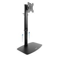 Tooq DB1127TN - B - tafelsteun met hoogteverstelling voor schermen van 17 inch tot 27 inch, zwart - thumbnail
