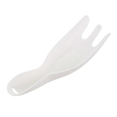 Keuken creatief multifunctionele rijst wassen zeef huis doet geen pijn hand Wash rijst gereedschap (wit)