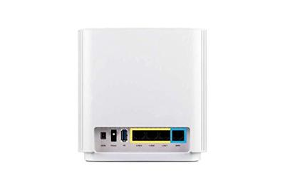 ASUS AC3000 Tri-band Whole-Home Mesh WiFi-systeem - Dekking tot 5400 m²/4+ kamers, 3 Gbps wifi, levenslange gratis netwerkbeveiliging en ouderlijk toezicht, 4x gigabit-poorten, 3 SSIDsTBD, wit