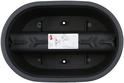 Balkonbak ovaal set 40 cm E&K - antraciet