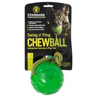 Starmark swing &apos;n fling chew bal aan koord - thumbnail