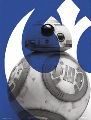 Kunstdruk Star Wars - Episode IX BB 8 30x40cm Kunstdruk Star Wars - Episode IX BB 8 30x40cm