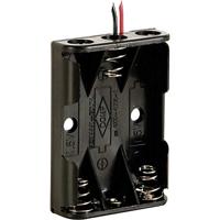 Velleman BH431A Batterijhouder Aantal cellen: 3 AAA (potlood) Kabel (l x b x h) 53 x 38 x 13 mm - thumbnail