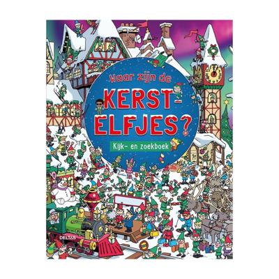 Deltas Waar zijn de kerstelfjes? kijk zoekboek
