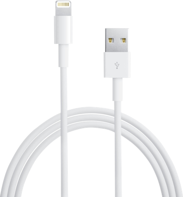 Apple Apple USB - Lightning laad- sync kabel 1m wit - 9540060 Apple Apple USB - Lightning laad- sync kabel 1m wit - 9540060