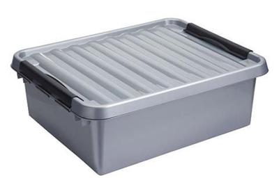 Sunware Q-line box 25 liter metaal/zwart