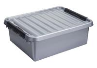 Sunware Q-line box 25 liter metaal/zwart - thumbnail