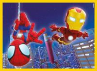 Clementoni blokpuzzel spidey and his amazing friends, 12st. - thumbnail