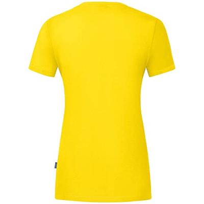 JAKO C6120D T-Shirt Organic Dames - Citroen - 48