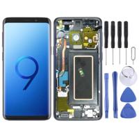 LCD-scherm en digitizer volledige montage met frame voor Galaxy S9/G960F/G960F/DS/G960U/G960W/G9600 (grijs) - thumbnail