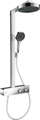 Hansgrohe Rainfinity showerpipe 250 1jet EcoSmart met ShowerTablet 350, chroom Hansgrohe Rainfinity showerpipe 250 1jet EcoSmart met ShowerTablet 350, chroom