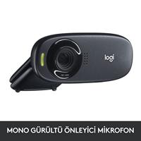Logitech C310 HD-webcam 1280 x 720 Pixel Standvoet, Klemhouder - thumbnail