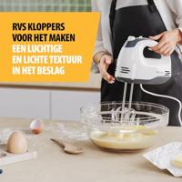 Tristar Handmixer 200 W Wit, Grijs - thumbnail