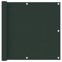 Balkonscherm 90x300 cm oxford stof donkergroen - thumbnail