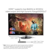 Club 3D USB4 Gen3x2 Type-C, 6-in-1 dockingstation - thumbnail