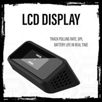 Vancer Vancer X Arbiter Studio Akitsu Carbon Fiber Gaming Maus, wireless - schwarz Muis 7 Toetsen - thumbnail