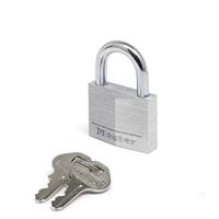 Masterlock 50mm - 25mm hardened steel shackle, 7mm diam. - double locking - 5-pin - 9150EURD - thumbnail