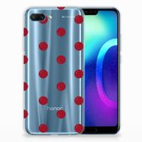 Huawei Honor 10 Siliconen Case Cherries - thumbnail