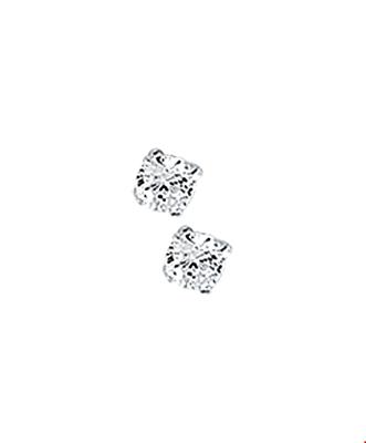 TFT Oorknoppen Zirkonia Zilver Glanzend