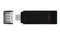 USB stick Kingston DT70/256GB 256 GB Zwart - thumbnail