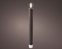 Lumineo LED dinerkaars 2x24cm grijs/warm wit 2st - thumbnail