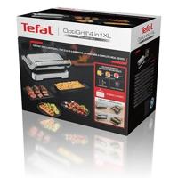 Tefal GC782D OptiGrill Intelligente Contactgrill RVS/Zwart - thumbnail