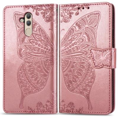 Butterfly Love bloemen reliëf horizontale Flip lederen case voor Huawei mate 20 lite met houder & kaartsleuven & portemonnee (Rose goud) Butterfly Love bloemen reliëf horizontale Flip lederen case voor Huawei mate 20 lite met houder & kaartsleuven & portemonnee (Rose goud)