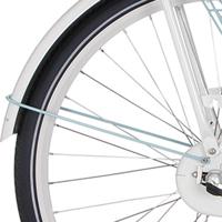 Cortina spatbordstang achter 28 milo pastel turquoise - thumbnail