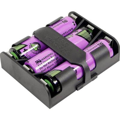 MPD BK-1280-PC6 Batterijhouder Aantal cellen: 3 AA (penlite) Soldeeraansluiting (l x b x h) 60 x 48 x 17 mm