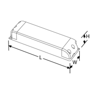 Wever & Ducre - Power supply 13W 350 mA 26-38V - thumbnail