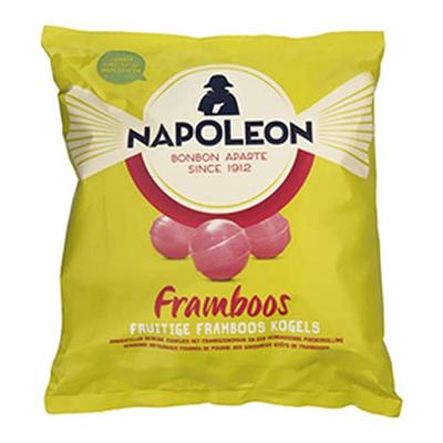 Snoep Napoleon framboos zak 1kg | 5 stuks