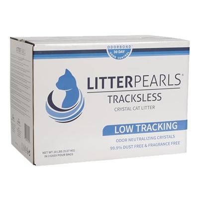 Litter Pearls Crystal clear trackless kattenbakvulling