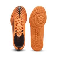 PUMA Ultra 6 Play Zaalvoetbalschoenen (IN) Kids Oranje Zwart Zilver - thumbnail