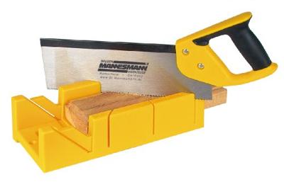 Verstekbak kunststof met kapzaag Mannesmann 30182