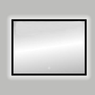 Badkamerspiegel Best Design Nero LED Verlichting 80x60 cm Mat Zwart Badkamerspiegel Best Design Nero LED Verlichting 80x60 cm Mat Zwart