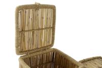 Mandenset DKD Home Decor Natuurlijk Bamboe Touw (2 Onderdelen) - thumbnail